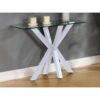 Langley White Console Table jnhesusm