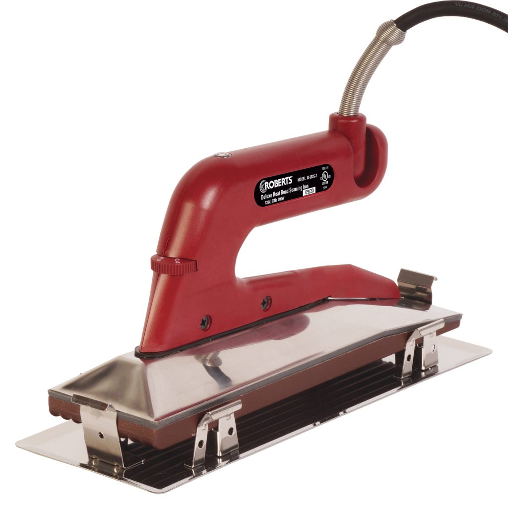 REG ROBERTS Deluxe Heat Bond Seaming Iron Product Image x jpg