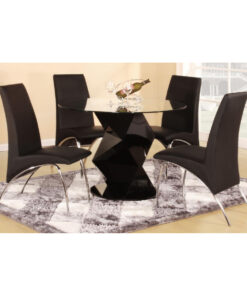 Rowley Black Dining Set dnwez