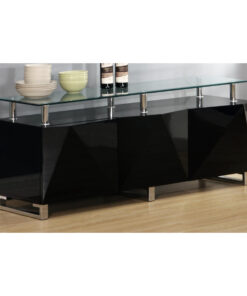 Rowley Black High Gloss Sideboard Door hlgwf