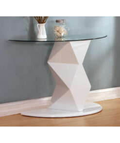 Rowley White Console Table jiiedb