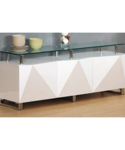 Rowley White High Gloss Sideboard Door oytzi