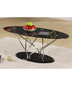 Uplands Black Coffee Table wraft