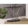Uplands Black Console Table bqvnz