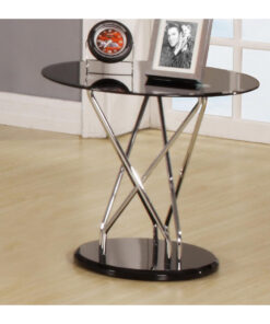 Uplands Black Lamp Table ccnd