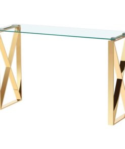 ningbo gold console table o x