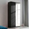 topline wardrobe black h