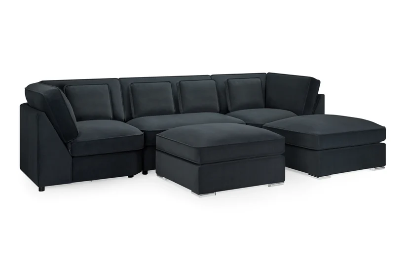 Belgravia Sofa Slate U Shape Corner KF High Res