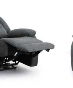 alva grey fabric + reclined