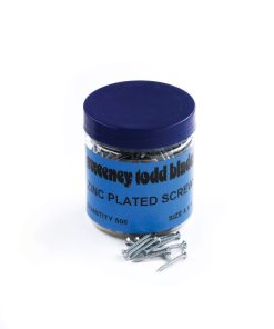 Zinc Plated Screws Pozi 4 x 1 Tub of 1000