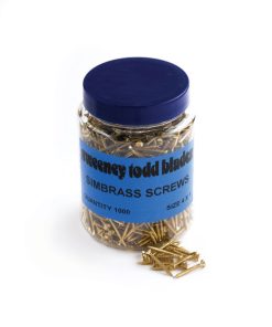 Simbrass Screws Pozi 4 x 1 Tub of 1000