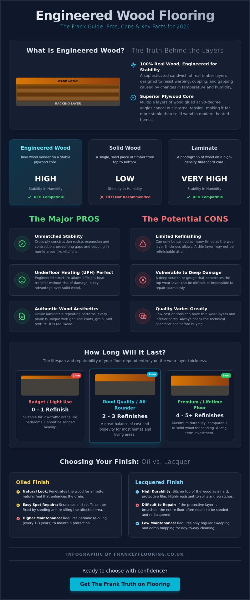 Engineered Wood Flooring Pros and Cons: The Frank 2026 Guide