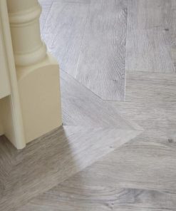 NTP Fumed Oak Light Parquest Close up x