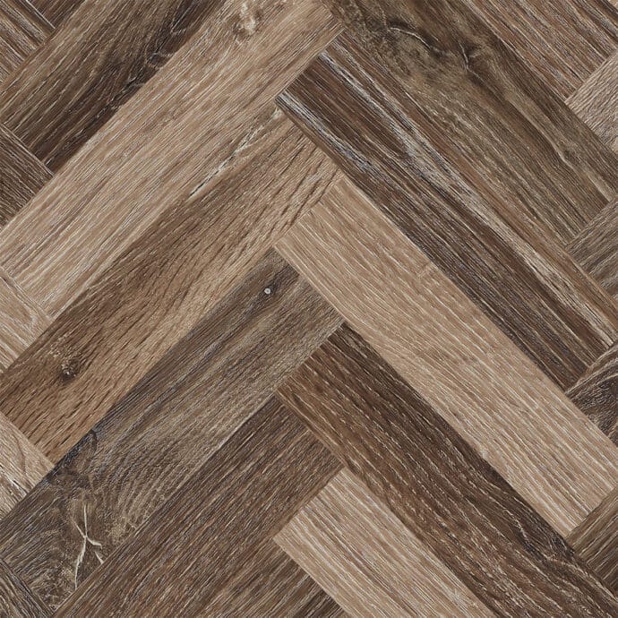 Roasted Oak Herringbone x