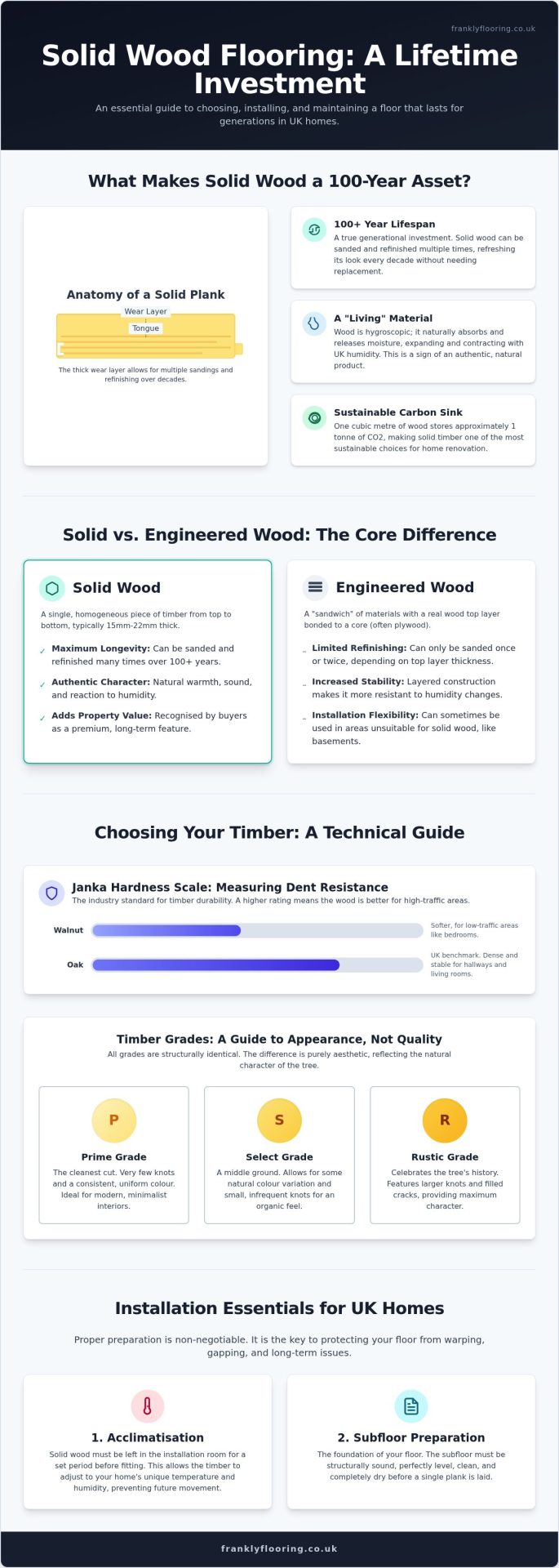 Solid Wood Flooring: The Frank 2026 Guide to Quality, Value, and Longevity