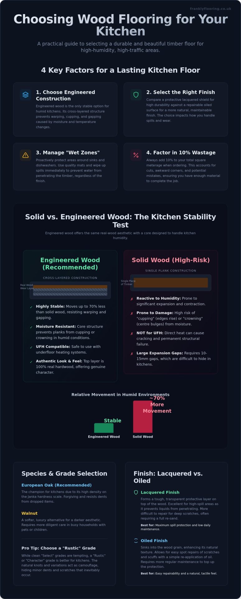 Kitchen Wood Flooring UK: Frank's 2026 Real Wood Guide