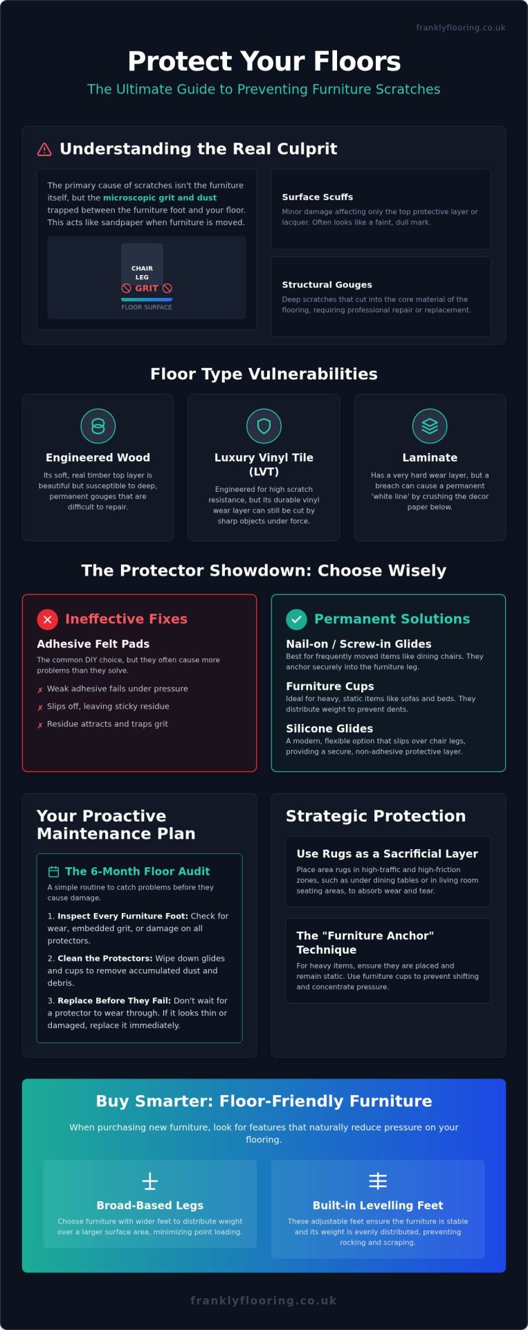 How to Protect Floors From Furniture Scratches: A Frank Guide (2026)