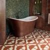 curio terracotta st bathroom p cm